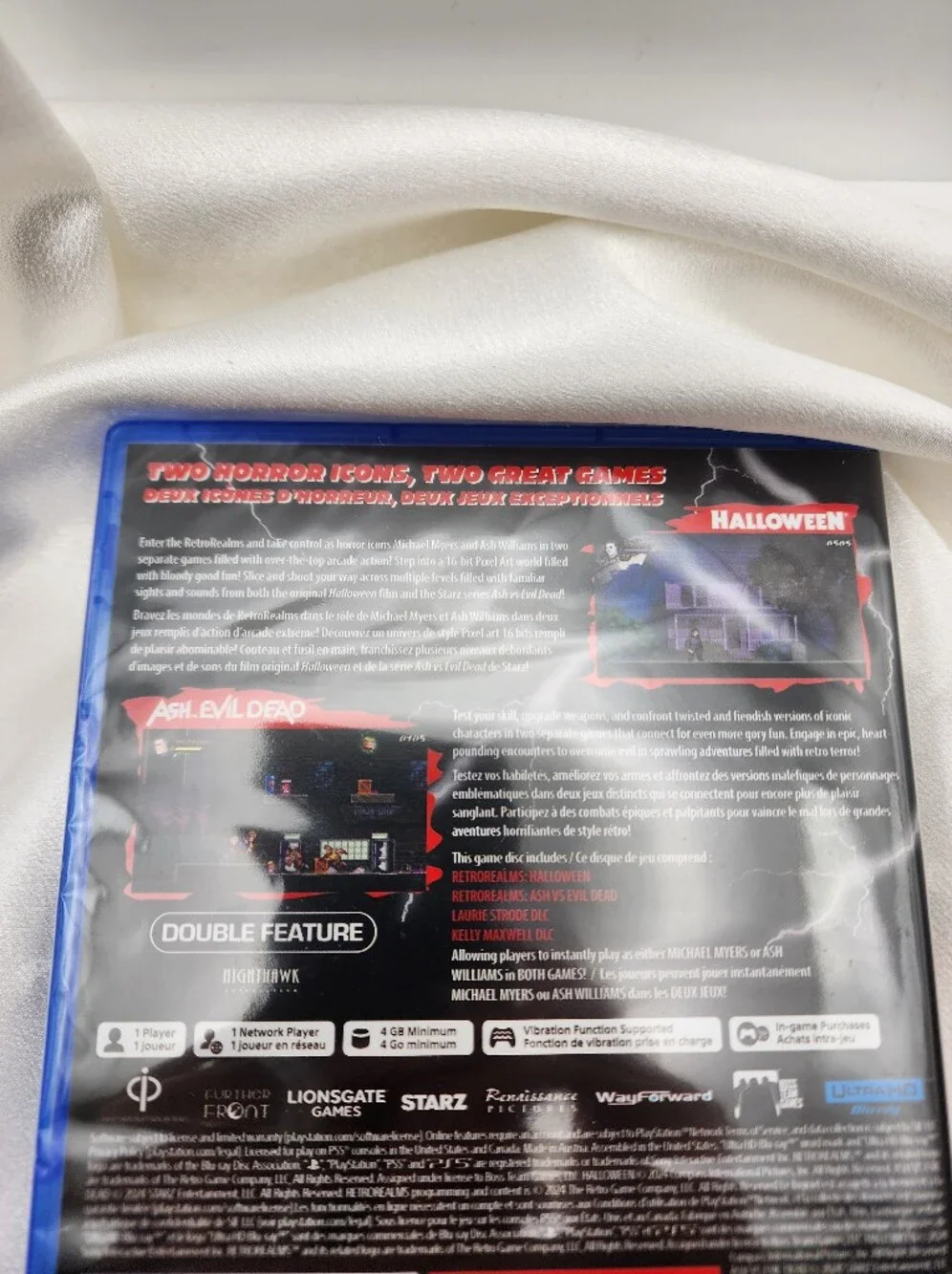 PlayStation 5 Halloween / Ash vs Evil Dead RetroRealms Double Feature